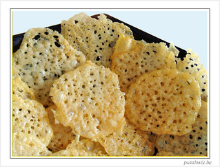 Chips dentelles ou Tuiles au fromage
