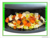 L�gumes en papillotes au micro-ondes -3-